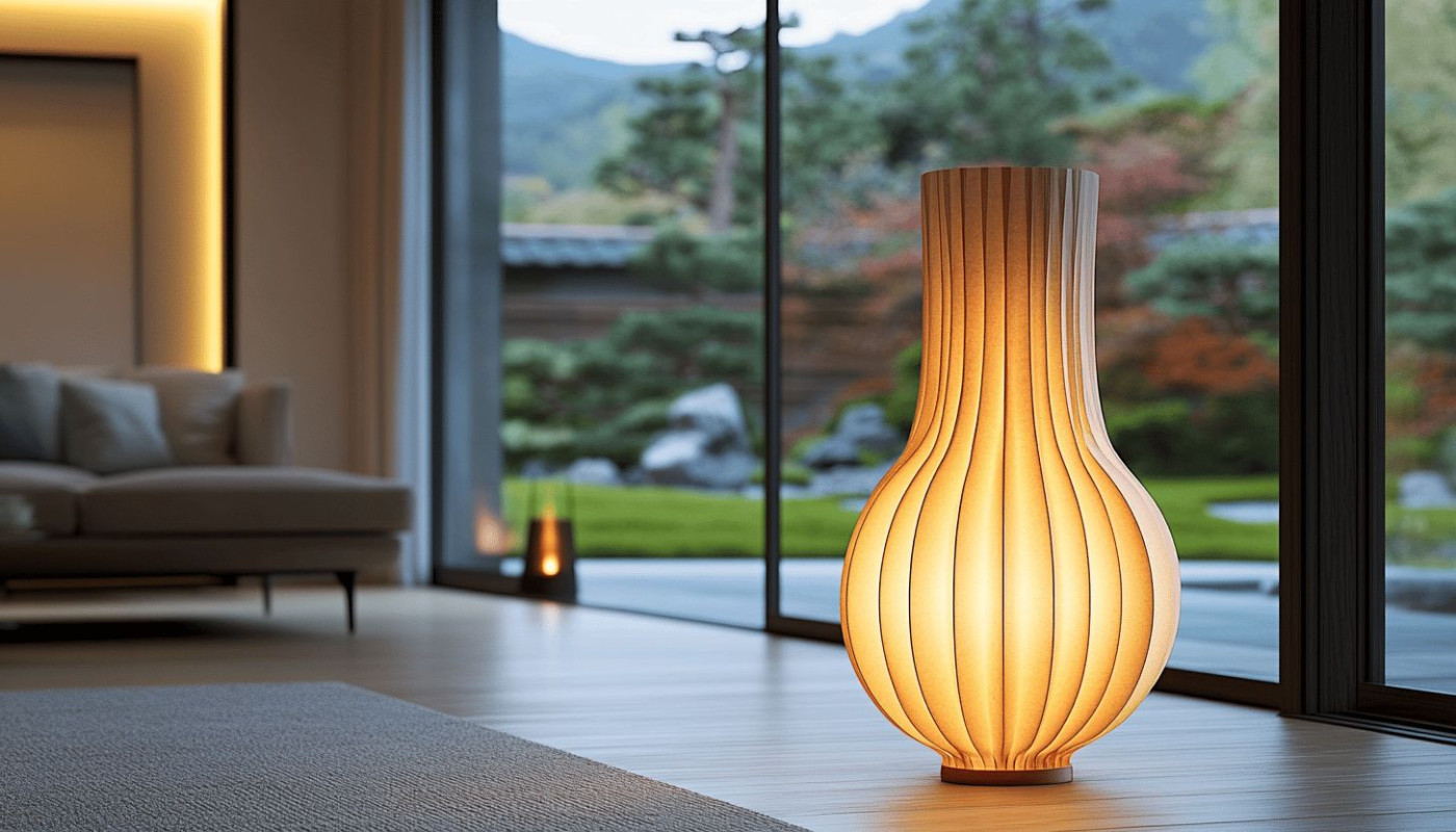 Comment intégrer une lampe japonaise dans un intérieur moderne ?